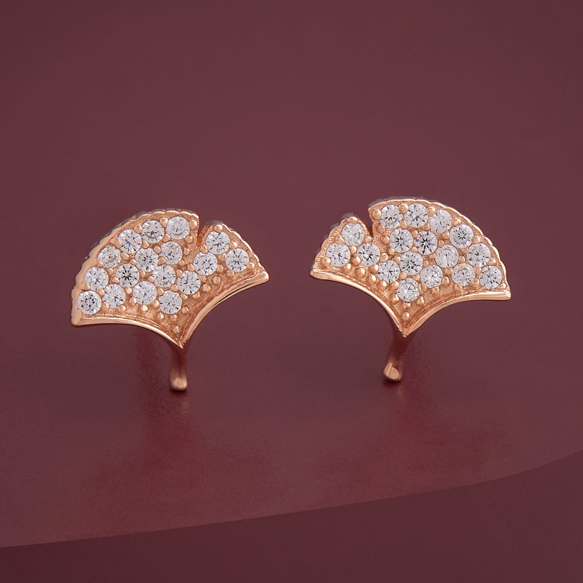 Vintage Earrings Oscar de la Renta Clip Earrings White Gold Silver Tone  Dome Design OSE-608-CW | Providence Vintage Jewelry